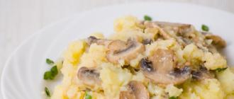 Пошаговые рецепты приготовления картофеля с грибами на сковороде, в мультиварке или духовке Как приготовить свежие грибы с картошкой вкусно