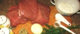 Мясо с зеленым соусом (рецепт) Способ приготовления медальонов из говядины с зеленым перцем