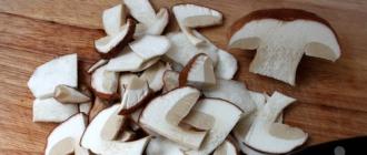 Жюльен из белых грибов Как делать жульен из белых грибов