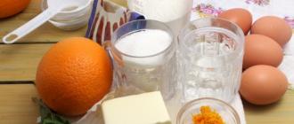 Пошаговый рецепт приготовления апельсинового пирога Пошаговый рецепт с фото