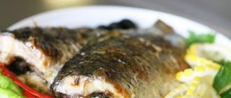 Как готовить рыбу сазан в духовке